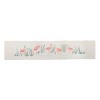 RightSide Designs Set of Four Embroidered Flamingo Napkins - 3 of 3
