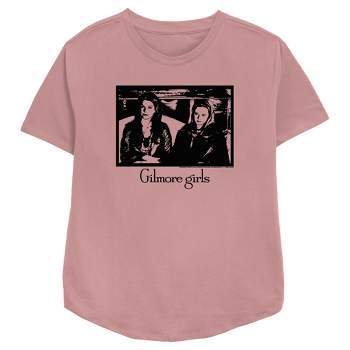 Women's Gilmore Girls Lorelai and Rory Portrait T-Shirt