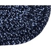24" x 72" Chenille Tweed Collection Navy & Smoke Blue Reversible Indoor Area Utility Runner Rug - Better Trends - 2 of 4