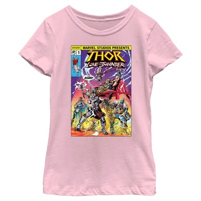Boy's Marvel: Thor: Love And Thunder Costume Thor Suit T-shirt - Navy ...