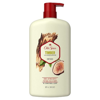 Old Spice Men&#39;s Body Wash Timber with Sandalwood - 30 fl oz