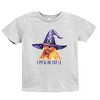 The Juniper Shop Chick Or Treat Watercolor Distressed Youth Short Sleeve Tee - 2 of 4