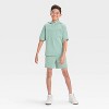 Boys' Knit Short Sleeve Hoodie Sweatshirt - art class™ - 3 of 3