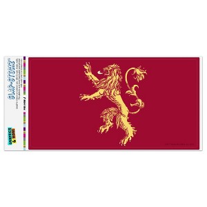Game Of Thrones Lanister Sigil Automotive Bumper Sticker - 1 of 4
