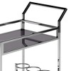 Kitchen Cart with Glass Top and Shelves for Kitchen, Dinning Room - 2 of 4