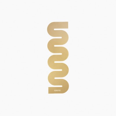 Officemate 500813 Officemate Round Prong Brass-Plated Fasteners 1/2-Inch  Shank Brass