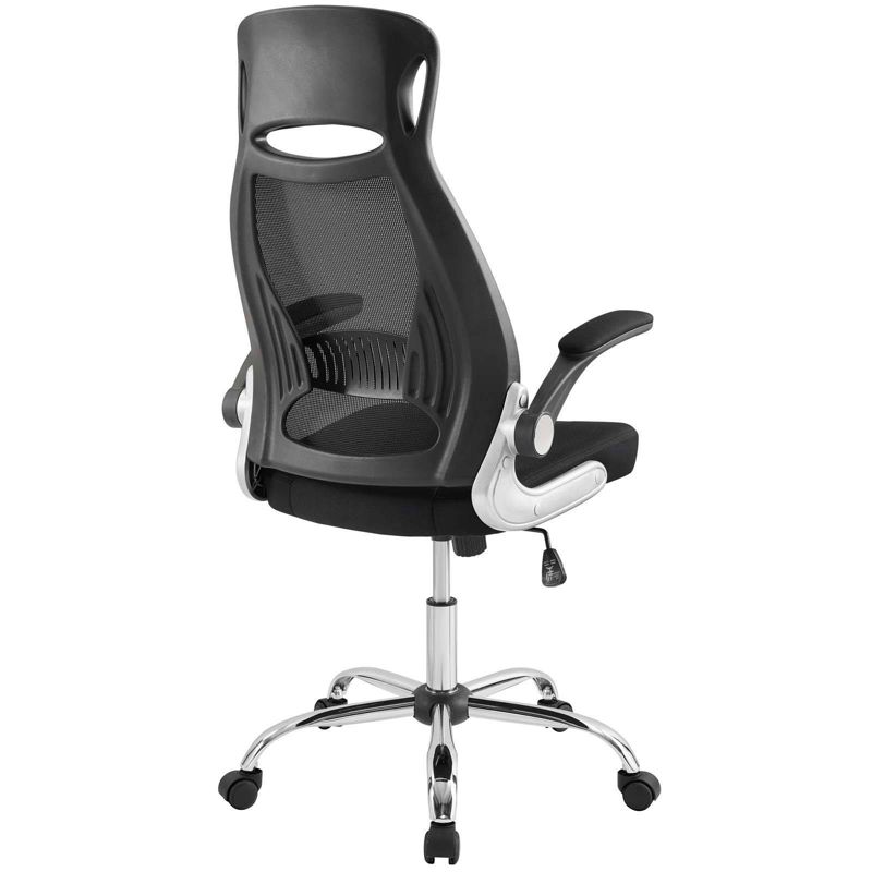Expedite Highback Office Chair Black - Modway, 4 of 10