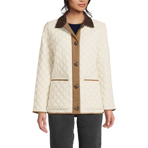 Lands' End Women's Reversible Barn Quilted Jacket - 1 of 4