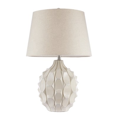 target white table lamp
