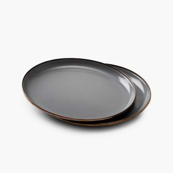 Barebones Enamelware Dining Collection - Slate Gray