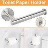 Itopfox Bathroom Hardware Set, Stainless Steel Towel Bar with Toilet Paper Holder and 3 Robe Hooks, Wall Mount Accessories in Brushed Nickel Finish - 4 of 4
