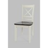Jofran,Asbury Park Solid Wood Farmhouse Cross-Back Dining Chair (Set of 2) - 2 of 4