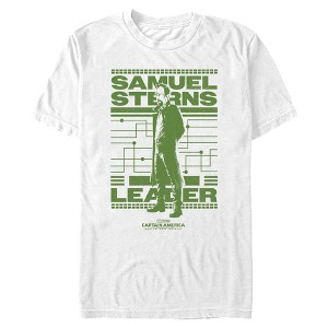 Men's Captain America: Brave New World Leader Green Poster T-Shirt - 1 of 4