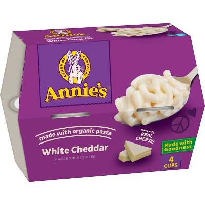 Annie's White Cheddar Microwavable Mac & Cheese Cup