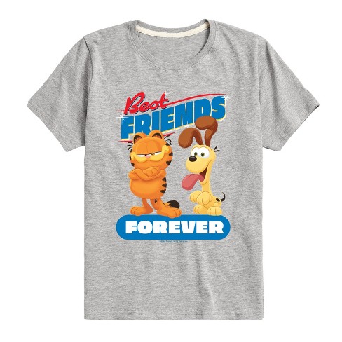 Boys' - Garfield - Best Friends Forever Short Sleeve Graphic T-Shirt - image 1 of 4