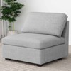 Belffin Chenille Middle Seat - Modular Storage Module with Skin-Friendly Fabric & Natural Hues - 4 of 4
