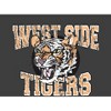 Vintage Sport West Side Tigers Adult Crew Neck Short Sleeve Tee - 2 of 2