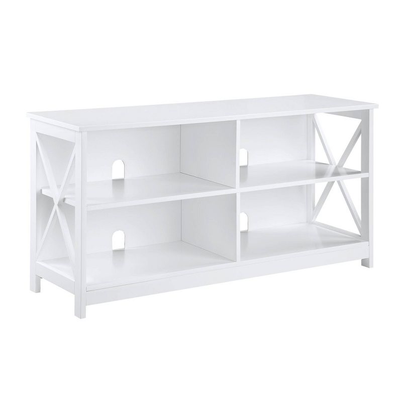 Oxford TV Stand for TVs up to 46&#34; White - Breighton Home, 1 of 6
