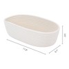 REGALWOVEN Odorless Cotton Rope Handcrafted Compact Multiple Use Open Storage Bins 3 Packs - 3 of 4
