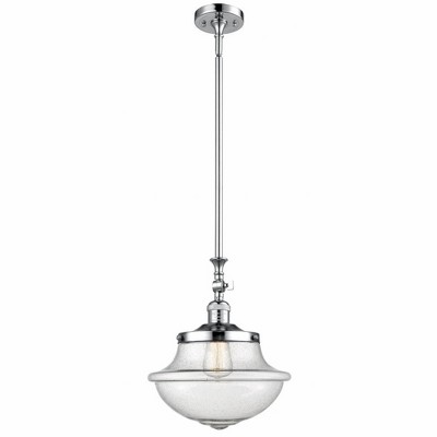 Oxford - 1 Light Mini Pendant In Traditional Style-15 Inches Tall and 11.75 Inches Wide