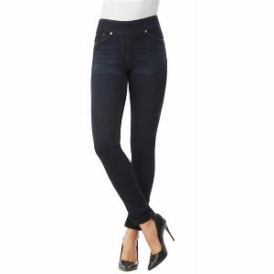 Women's Luxe Denim Skinny Cuff Jeans - Peter Nygard - 1 of 2