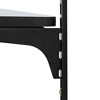 Sevobal Pet Tower, Modern Wall-Mounted Cat Shelves with Cat House, Bridge, Steps, Stable Cat Climber for Indoor, Black, 17.76"*9.92"*12.77" - 3 of 4