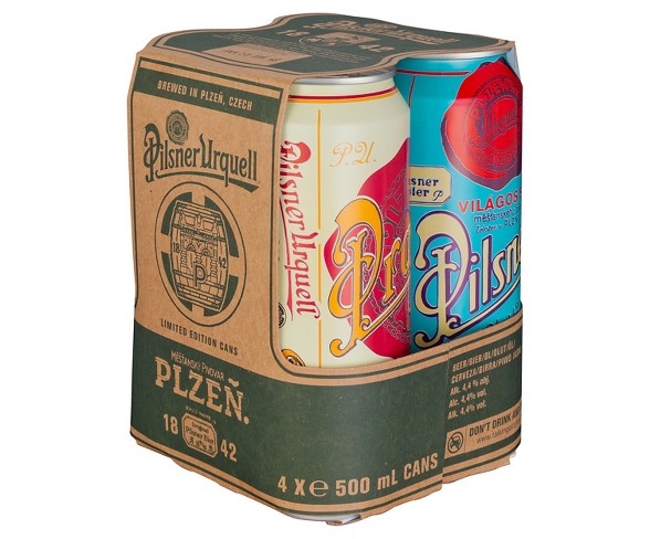 Pilsner Urquell&#174; Beer - 4pk / 16oz Cans