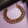 SOHI Women's Multicolour Party Statement Necklace - 2 of 4
