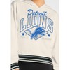 NFL Detroit Lions Women's Champion Crop Hoodie - 4 of 4