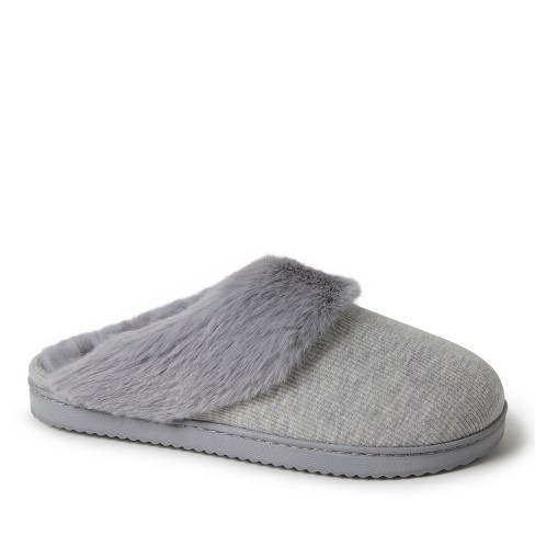 Women's dluxe by dearfoams online carol scuff slide slipper