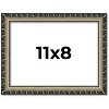 PosterPalooza | 11x8 Wood Antique Frame with UV Acrylic, 4 Finishes: Bronze, Gold, Silver, and Black - 2 of 4