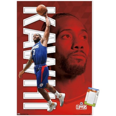 Trends International Nba Los Angeles Clippers - Paul George 19 Unframed  Wall Poster Prints : Target