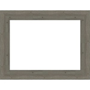 Amanti Art Fencepost Brown Framed Dry Erase Magnetic Board - 1 of 4