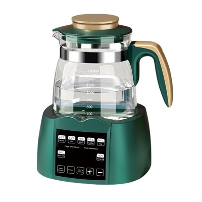 GreenEver Smart Electric Milk Frother & Kettle 2-in-1 - Fast Boil, Thermostatic Control, Keep Warm