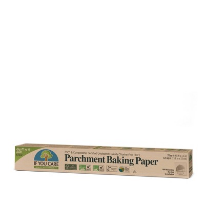 If You Care Unbleached Chlorine Free Parchment Baking Paper - 70 sq ft