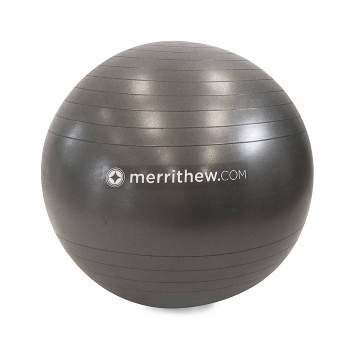 Stott Pilates Stability Ball with Pump - Gray (75cm)
