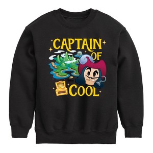 Boys' - Disney - Captain Of Cool Graphic Long Sleeve Fleece Sweatshirt - 1 of 4