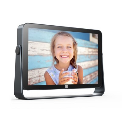 Kodak RWF-109 WiFi Digital Photo Frame, 10.1 inch, Smoky Gray, Retail Electronics Accessories, RWF109GRAY