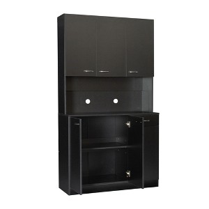 NicBex 70.87 Inch Tall Kitchen Pantry Storage Cabinet with 6-Doors,1-Open Shelves and 1-Drawer for Dining Room,Bathroom,Kitchen - 1 of 4