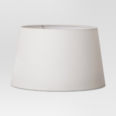 white cylinder lamp shade