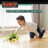 Crazy Truck Big Wheels Dinosaur Truck, 4.5" Friction-Powered Stunt Vehicle Kids 3+ - 4 of 4