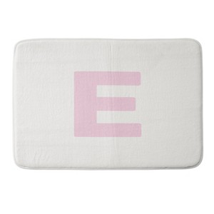 Deny Designs April Lane Art Block Monogram Memory Foam Bath Mat - 1 of 4