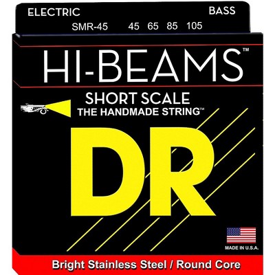DR Strings HI BEAMS Short Scale 4 String Bass Medium (45-105)