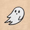 Dalix Ghost Embroidered Cotton Relaxed Fit Short Sleeve Crewneck Tee Shirt Women - 4 of 4