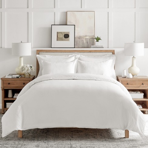 White 300 Tc Sateen Duvet Set- Levtex Home : Target