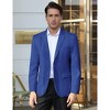 Men's Casual Blazers Two Button Lightweight Sport Coats for Men Regular Fit Linen Suit Jackets - 4 of 4