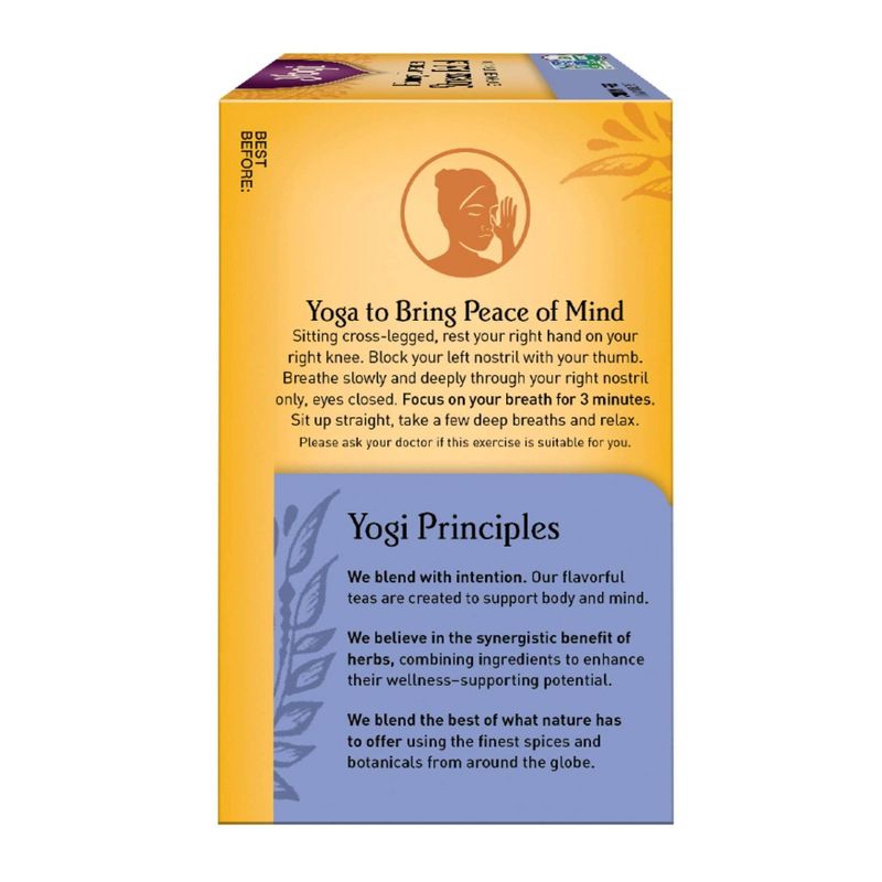 Yogi Tea - Honey Lavender Stress Relief Tea - 16ct, 3 of 14