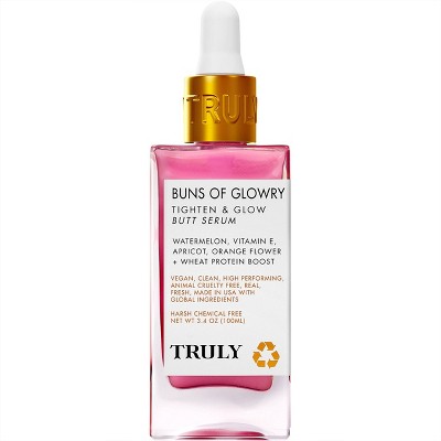 TRULY Buns of Glowry Tighten & Glow Butt Serum - 3.4oz - Ulta Beauty