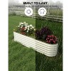 Steel Raised Garden Bed Kit - Rust-Proof Open Base Design, Tool-Free Assembly, 1.5-2Ft Deep Planter Box for Vegetables, Herbs, Flowers - 2 of 4