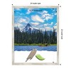 Amanti Art Crackled Metallic Narrow Picture Frame - 4 of 4